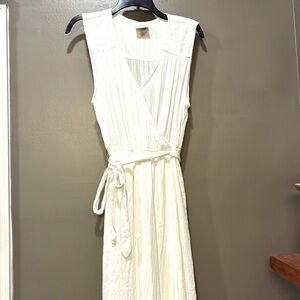 Knox Rose White Cotton Sundress